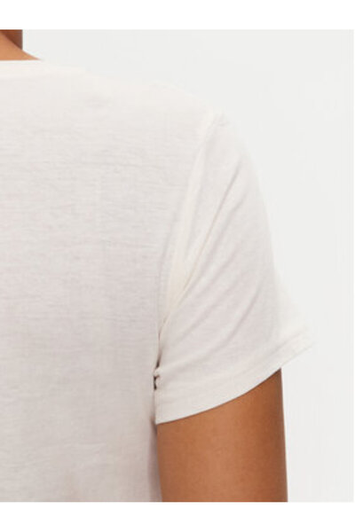 Mustang Γυναικείο T-Shirt 1015163 Εκρού