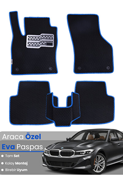 Guerrino Bmw 3 Series G20 Sedan (2018-2024) Compatible Eva Floor Mat Full Set...