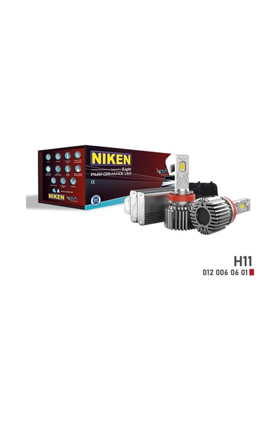 Niken Nova Serisi 24.000 Lümen 90w H11 Led Xenon Far Ampulü