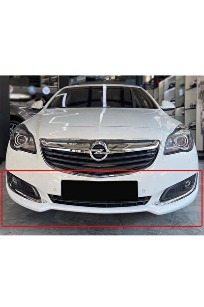 AkmTuning Opel İnsignia A Ön Ek Karlık Abs Plastik Mat Siyah 2013 2014 2015 2...