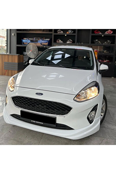 AkmTuning Ford Fiesta Mk7 Ön Ek Karlık Plastik Mat Siyah 2018+
