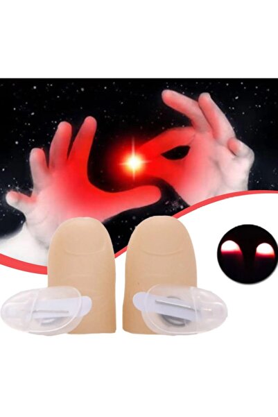 SyaMAG Degete LED, ideale pentru farse și trucuri magice, 2 buc, +14 ani