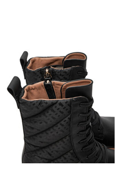 BOSS γυναικεία μποτάκια μέχρι τον αστράγαλο 50523588 μαύρα