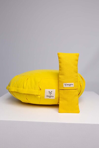 OKALIPTUS YOGA Çakra Meditasyon Minderi & Göz Yastığı Seti