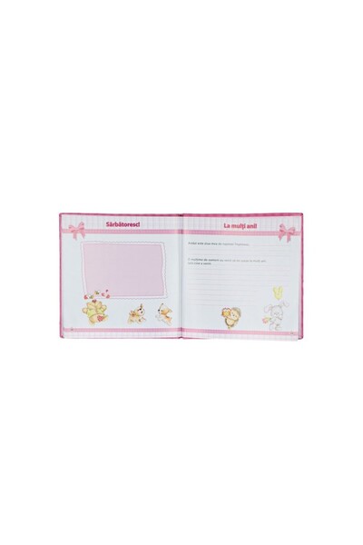 CrisPrint Baby girl diary