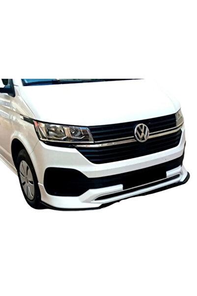AkmTuning Vw Transporter T6.5 Ön Ek Karlık Abs Plastik Mat Siyah