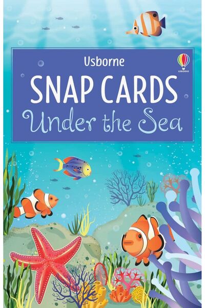 Usborne Publishing Carte copii - Under The Sea Snap Cards, Usborne