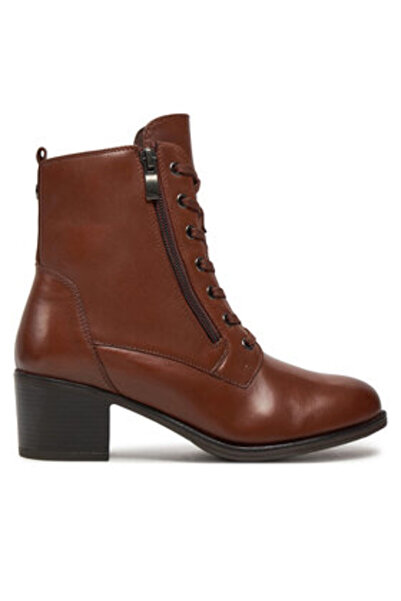 Caprice γυναικεία μποτάκια μέχρι τον αστράγαλο 9/25154/43 καφέ