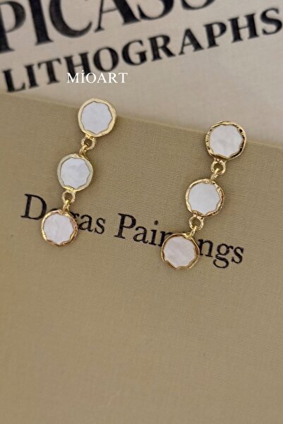 MioArt Women's Colorful Stone Luxury Earrings