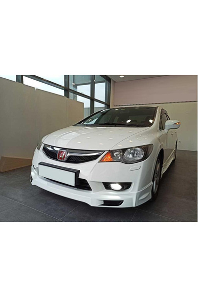 Genel Markalar Honda Civic Fd6 Makyajlı Kasa Mugen Ön Ek Karlık Plastik Mat Siyah 2009 2010 2011
