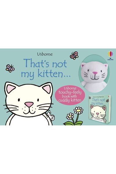 Usborne Publishing Set Carte cu jucarie - That's not my kitten... book and to...
