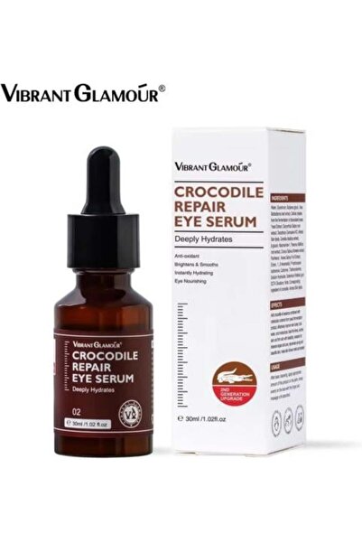 Vibrant Glamour سيروم التمساح فايبرنت جلامور للعناية بالعيون ضد التجاعيد والانتفاخات تحت العين 30 مل