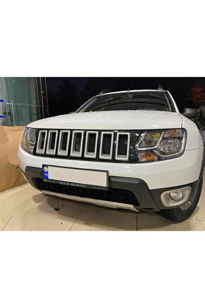 Genel Markalar Dacia Duster 1 Ön Panjur Parlak Siyah 2009 - 2017
