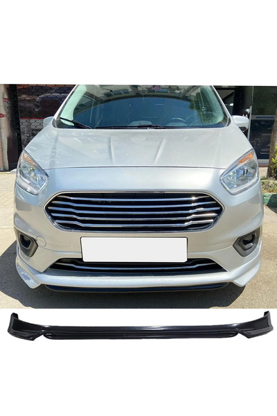 AkmTuning Ford Courier Abt Ön Ek Karlık Plastik Mat Siyah 2018 ve üzeri Makya...