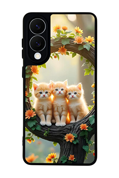 Aksel Kılıf غطاء حماية متوافق مع هاتف سامسونج جالاكسي S25 إيدج، مطبوع، أسود غ...