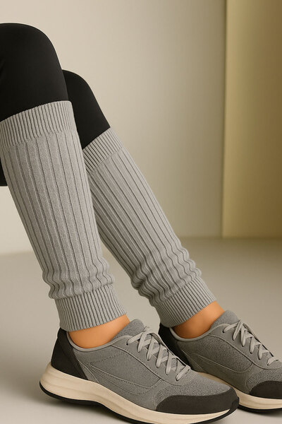 EFFE 2 Basic Thick Cotton Blend Leg Warmers