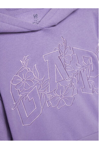 GAP Φούτερ για κορίτσια 741401-02 Μωβ