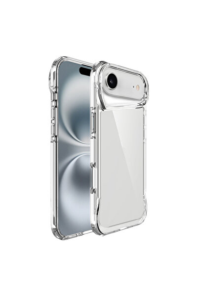 UnDePlus Apple iPhone 17 Air Case Maxi Mus Non-Yellowing Transparent Cover