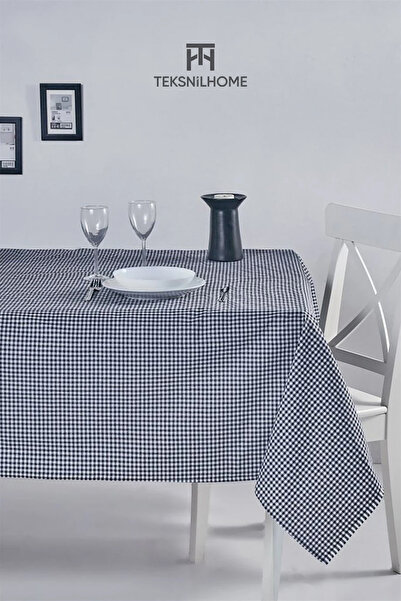TeksNil Home Pötikare Klasik Masa Örtüsü Kamp Piknik Örtüsü 170x170 cm