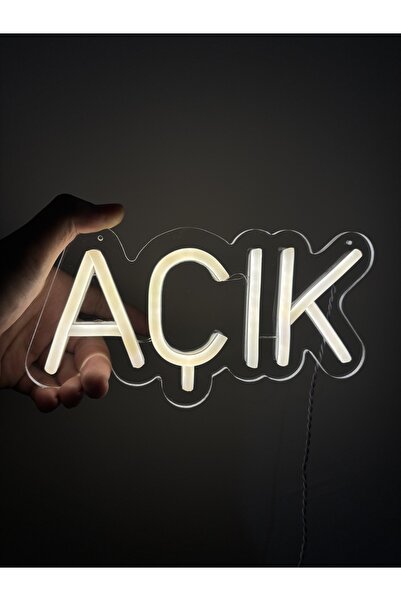 HM NEON LİGHT Açık yazılı neonled tabela