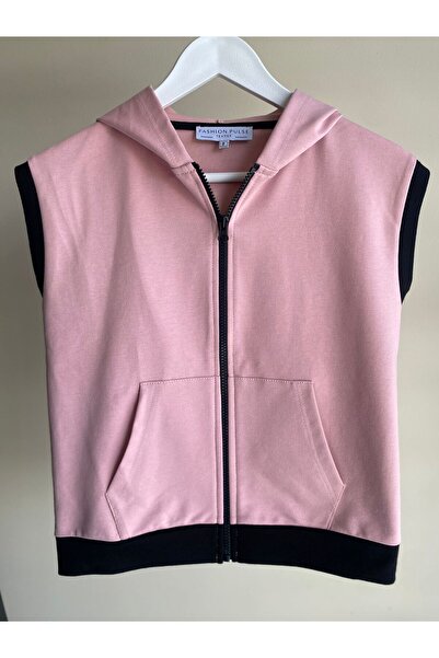 Markasız ucuz Seasonal-Children's Zippered Vest-Unisex-73% Cotton, 21% Poly, ...