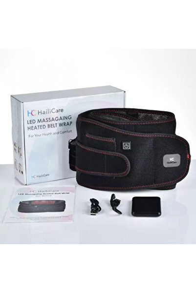 HAILICARE جهاز تسخين البطن وتسخين الظهر بالحرارة والكمادات الساخنة لتخفيف الألم مع شاحن متنقل مرفق اللاسلكي
