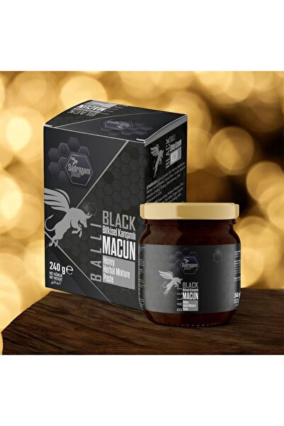 Sadrazam Power Black Ballı Bitkisel Karışımlı Macun 240 G Özel Üretim