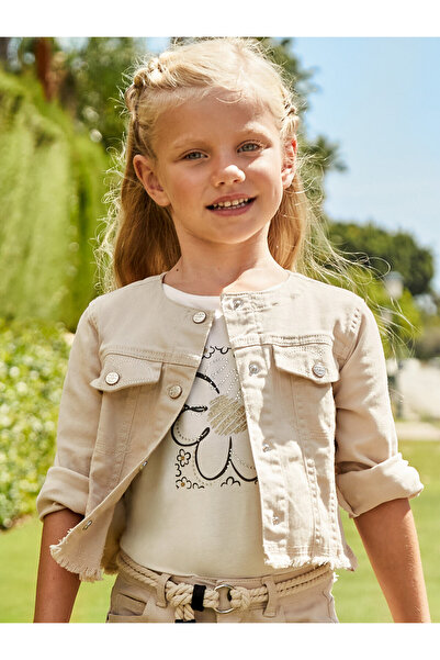 MAYORAL Κορίτσι T-Shirt 174 Εκρού