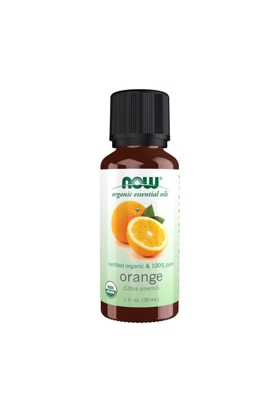 Now Foods Organic Orange Essential Oil, Cold Pressed, 1-Ounce