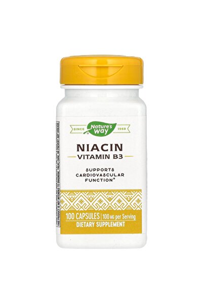 Nature's Way النياسين 100 ملغ، 100 قرص