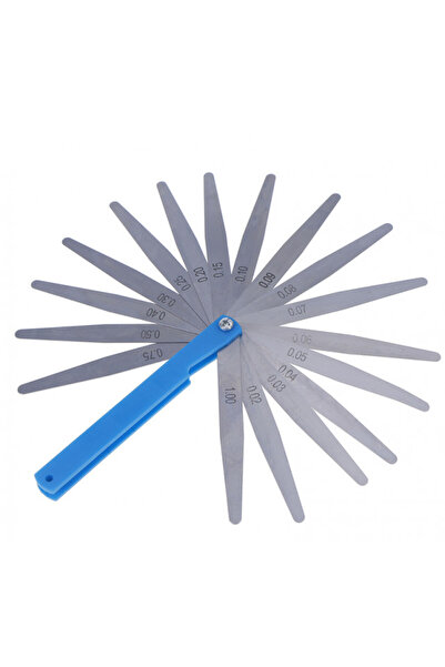 China Set of 17 precision calipers, 0.02 - 1.00 mm