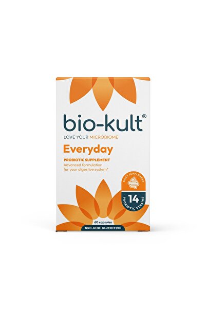 Bio-Kult Gut Health Probiotic, 14 Strains for Digestive & Immune Support, 60 ...