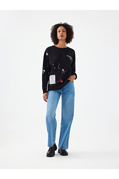 Loft Wide Leg Regular Fit Kadın Pantolon