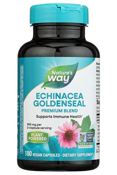 Nature's Way نيتشرز واي، إشنسا جولدنسيل ٤٥٠ ملغ، ١٨٠ كبسولة