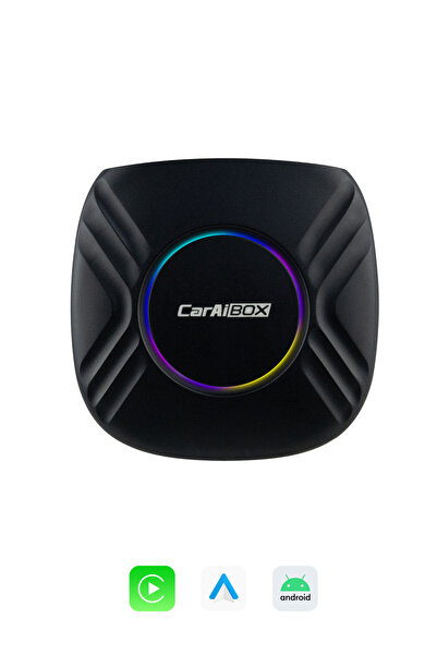 METONTECH GT05 Android 13.0 | 4GB+64 GB Car Ai Box PlayStore, Youtube, Prime Kablosuz CarPlay & Android Auto