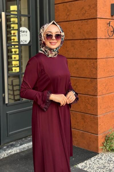 MissWhence Elbise 38823 Bordo