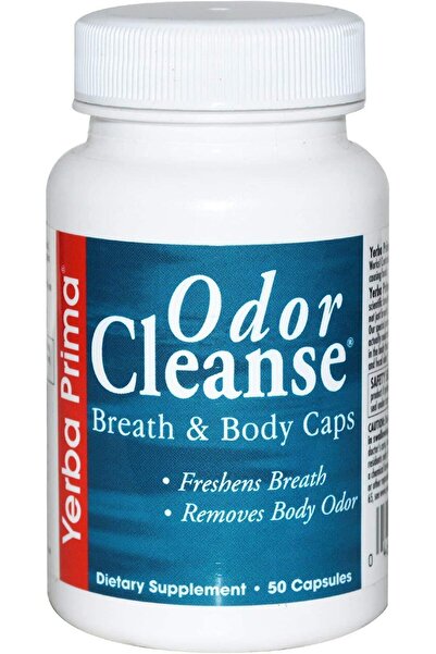 Yerba Prima , Odor Cleanse Breath & Body Caps, 50 Capsules