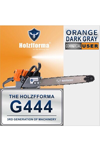 Holzfforma Motoferăstrău Holzfforma® G444 71cc (fără lamă și lanț) PORTOCALIU