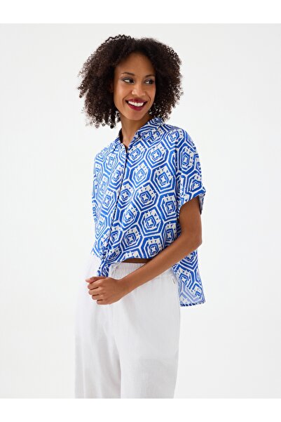 Loft Regular Fit Women's Shirt K.sleeve