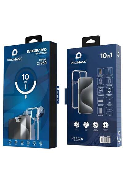proMAS مجموعة حماية شاملة 10 في 1 بمواد عالية الجودة - iPhone 14 Pro