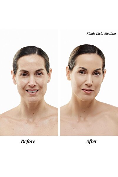 Jerome Alexander MagicMinerals AirBrush Foundation by - 2pc Set with Kabuki Brush - Medium