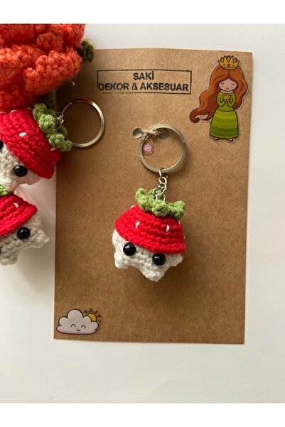 SAKİ DEKOR Cute Amigurumi Keychain