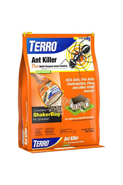 TERRO T901-6 قاتل النمل بالإضافة إلى مكافحة الحشرات الخارجية - 3 رطل