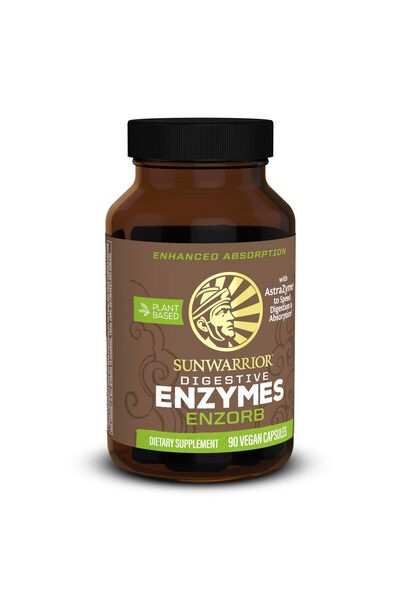 Sunwarrior إنزيمات هضمية نباتية وبروبيوتيك | إنزورب