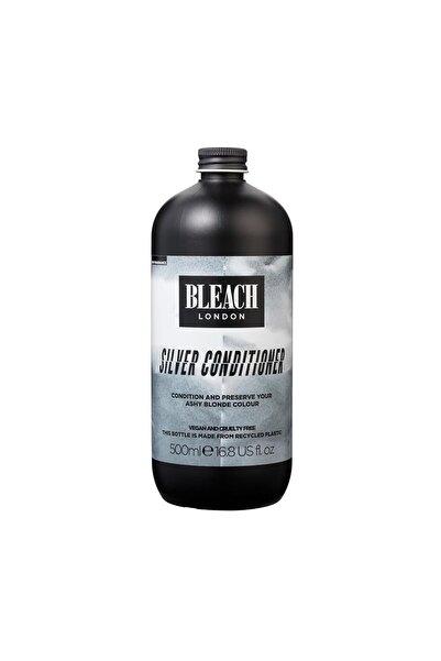 Bleach London Silver Conditioner - Ashy Blonde Toning & Nourishment, 16.8 fl oz