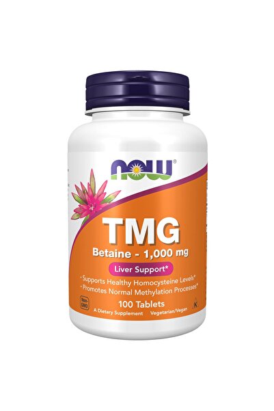 Now Foods المكملات الغذائية، TMG Betaine (Trimethylglycine) 1000 mg، دعم الكب...