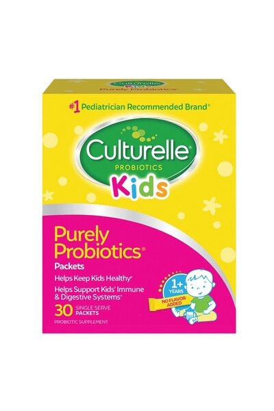 CULTURELLE عبوات بروبيوتيك يومية للأطفال لصحة الجهاز الهضمي والمناعة، للأعمار...