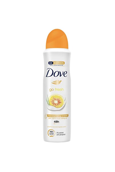 Dove Go Fresh Anti-Perspirant Deodorant Spray 150ml Grapefruit & lemongrass Scent (1 Can)