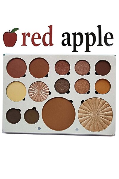 Red Apple هايلايتر عرض بريستيج وأحمر خدود متعدد الألوان 2