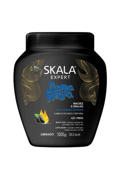 SKALA SCALARS heatori-tomentopakku・ Black Mud 1kg